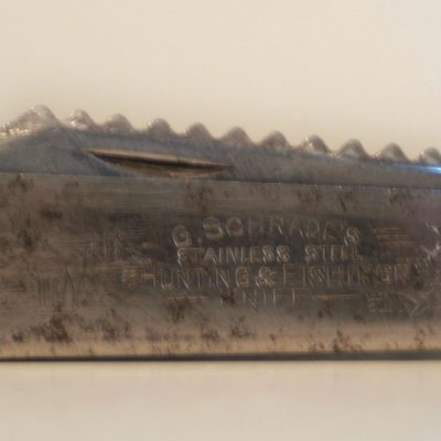 Shrade, G. Shrade's Stainless Steel Hunting & Fishing Knife