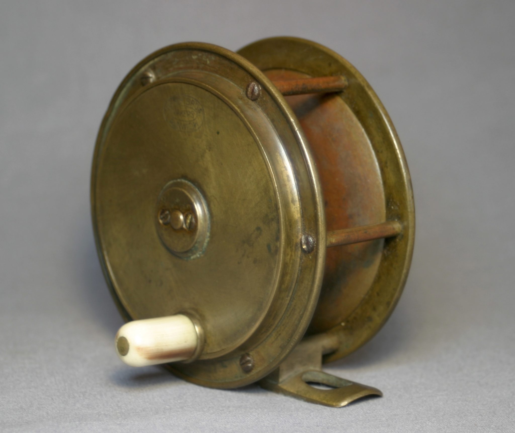 Hardy Bros Brass Hercules Fly Fishing Reel