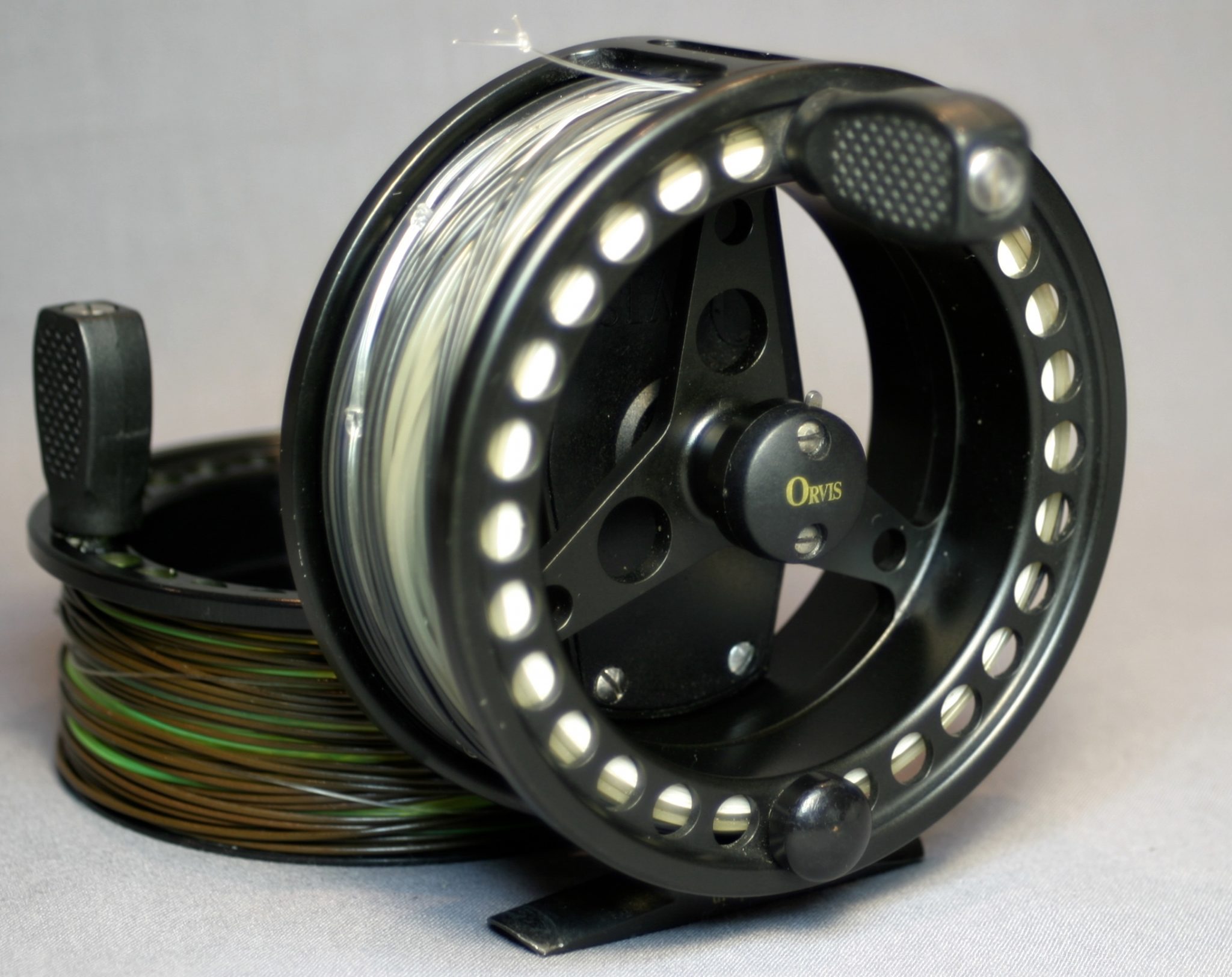 Orvis Battenkill Large Arbor 7/8 Fly Fishing Reel w/Extra Spool Lava
