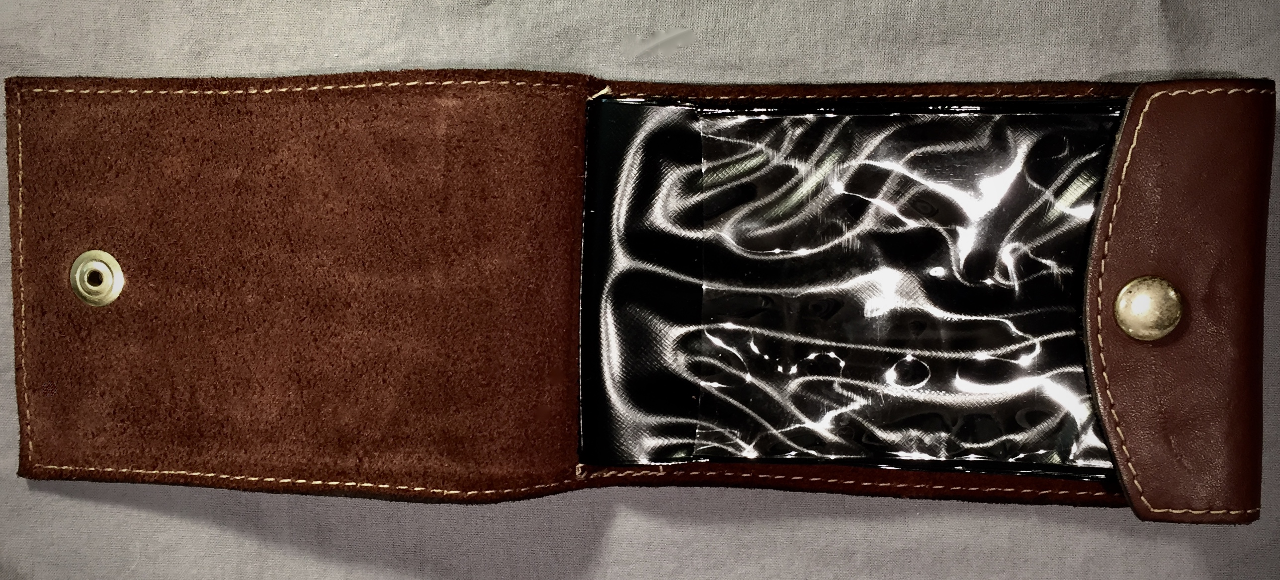 The Orvis Company Inc. Leather Leader Fly Wallet Lava Creek Trading