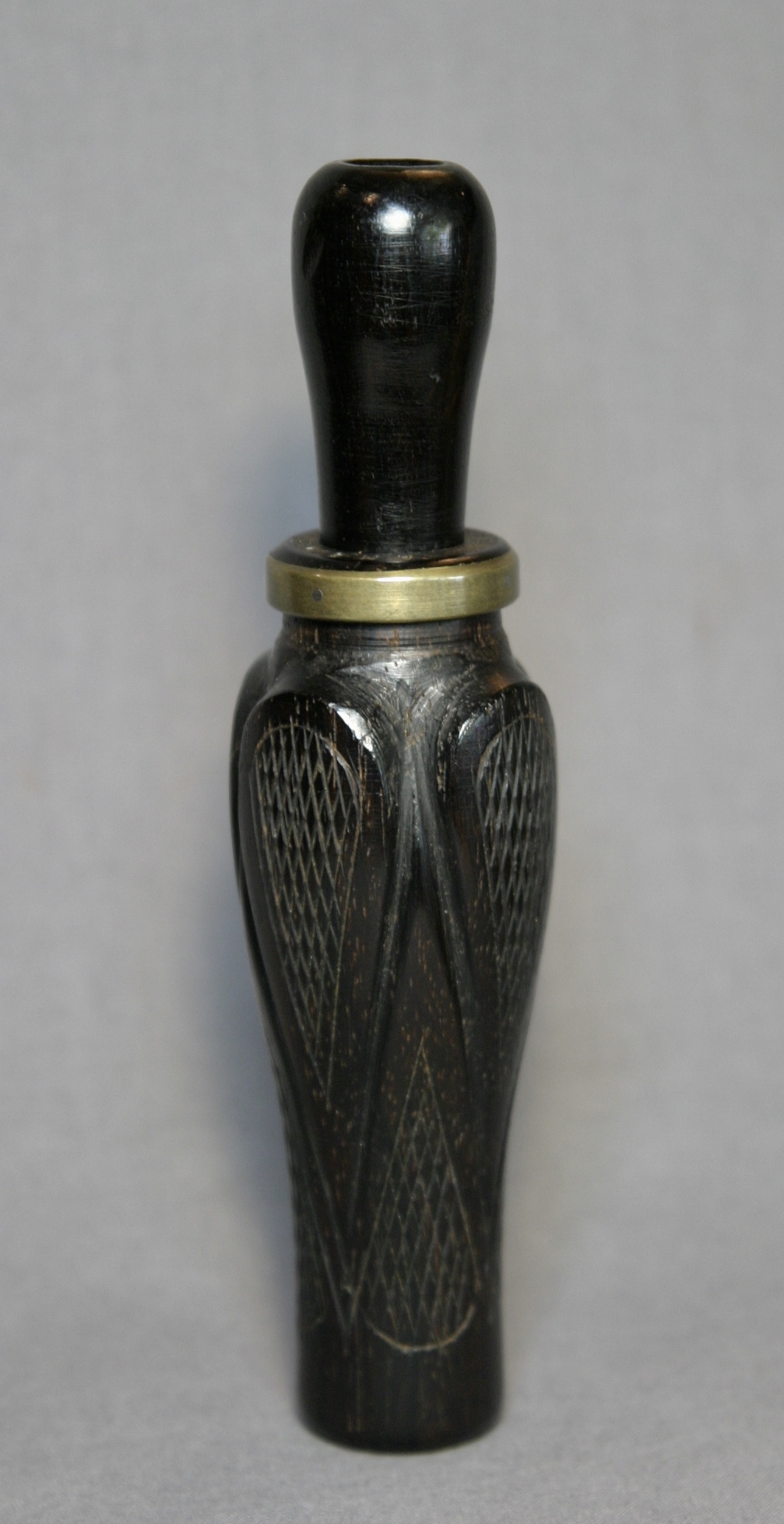 A.M. Bowles Ebony Checkered Duck Call - Image 5