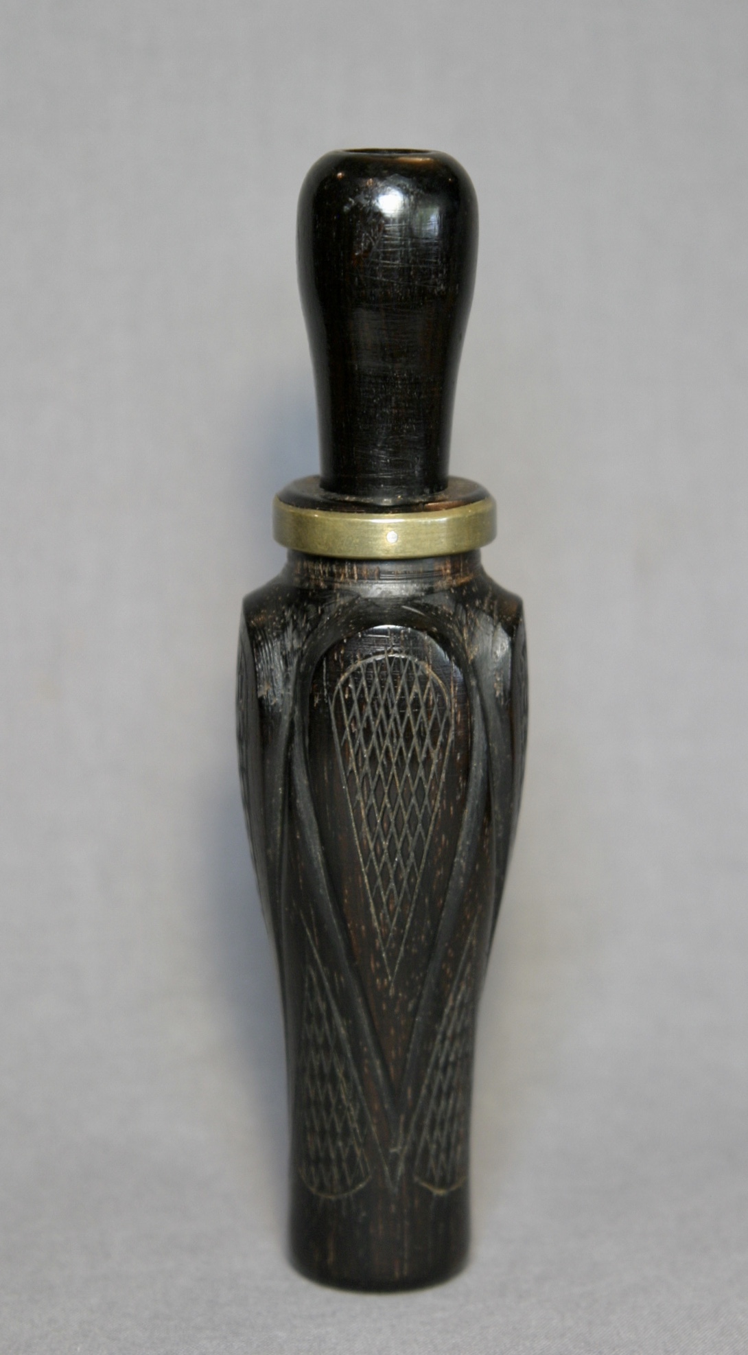 A.M. Bowles Ebony Checkered Duck Call - Image 4