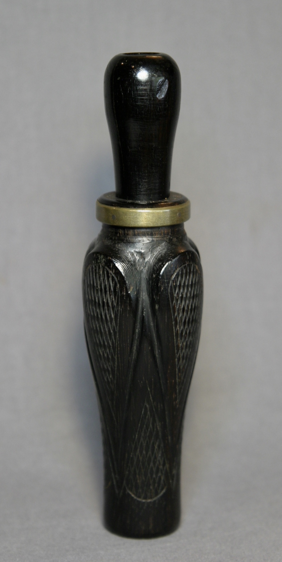 A.M. Bowles Ebony Checkered Duck Call - Image 3