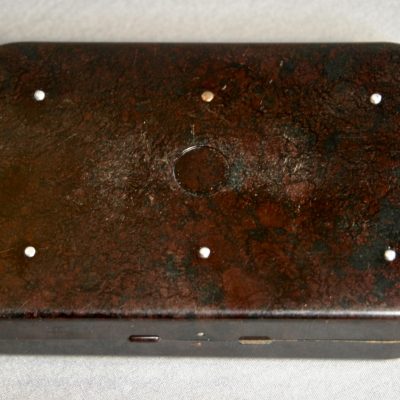 Hardy's Oxblood Neroda Fly Box W/Large Flies