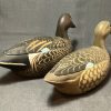 Neal, William “Bill” Blue Wing Teal  Swimmer Duck Decoy Pair - Image 5