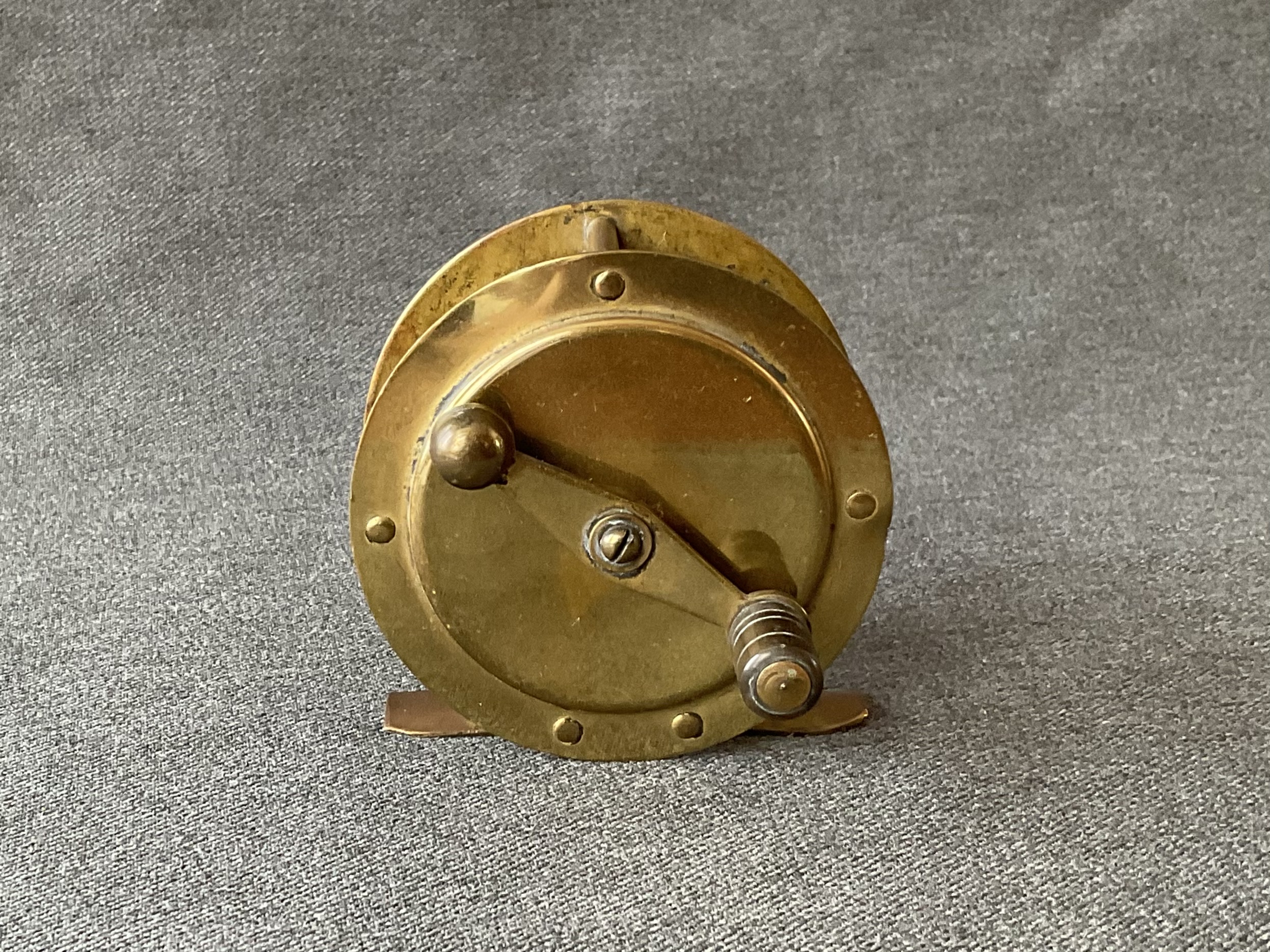 Milbro Brass English Fly Fishing Reel - Lava Creek Trading Company