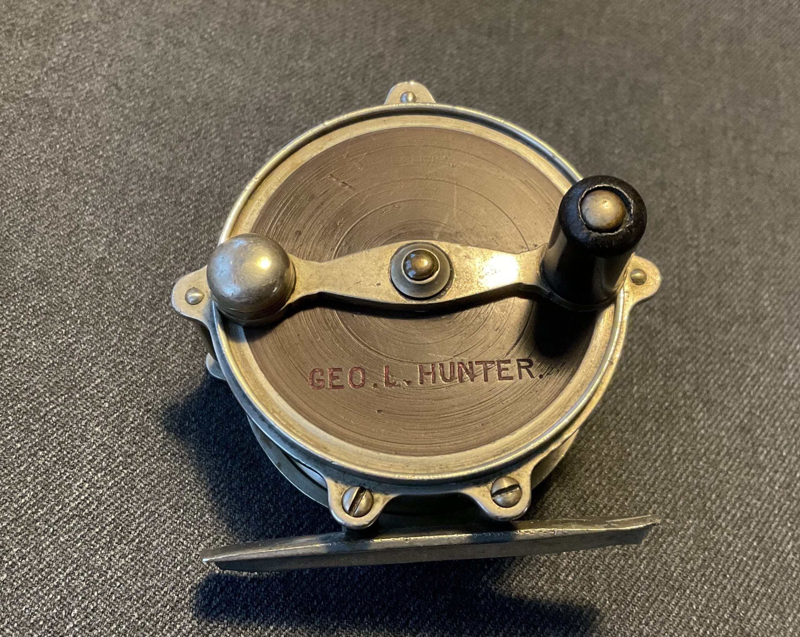 黒タタキSL/朱天黒 ☆ Rare JULIUS VOM HOFE Fly Reel ハーディリール