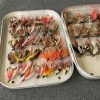 Wheatley Silmalloy Metal Fly Box w/Clips & Flies - Image 4