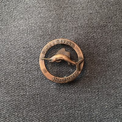 Field & Stream Sailfish Honor Badge Pin