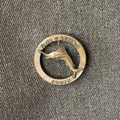 Field & Stream Sailfish Award Pin