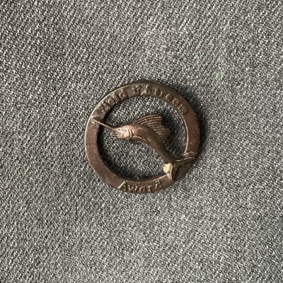 Field & Stream 57lb Sailfish Award Pin