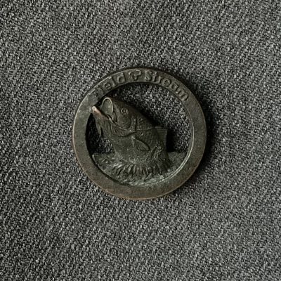 Field & Stream Brass Black Bass Pin