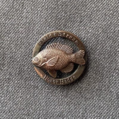 Field & Stream Halibut Honor Badge Pin