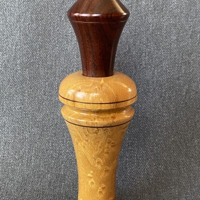 Duke, Buddy Burled Birdseye Maple Duck Call